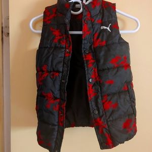 Boys puffer Puma vest